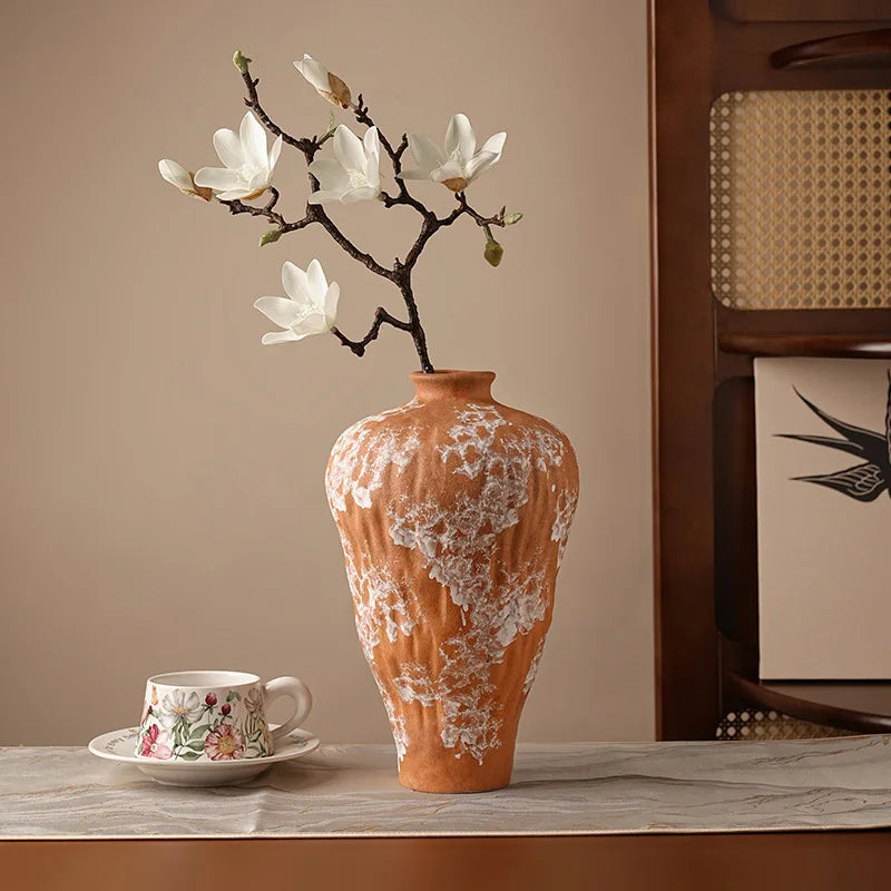 Vase Céramique Rétro Wabi-Sabi
